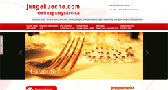 Desktop Screenshot of jungekueche.com